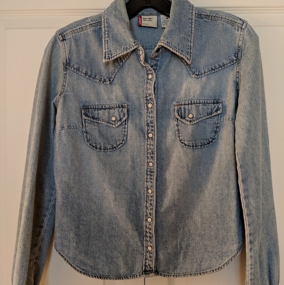 💙Vintage LEVI's Denim Shirt💙 - Picture 1 of 9